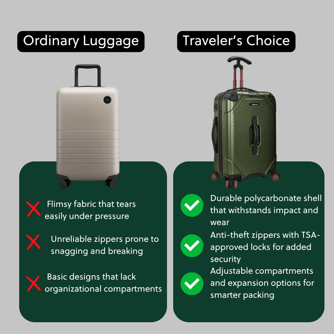 Traveler's Choice comparison ad creative