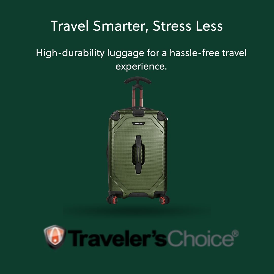 Traveler's Choice brand ad — Travel Smarter, Stress Less